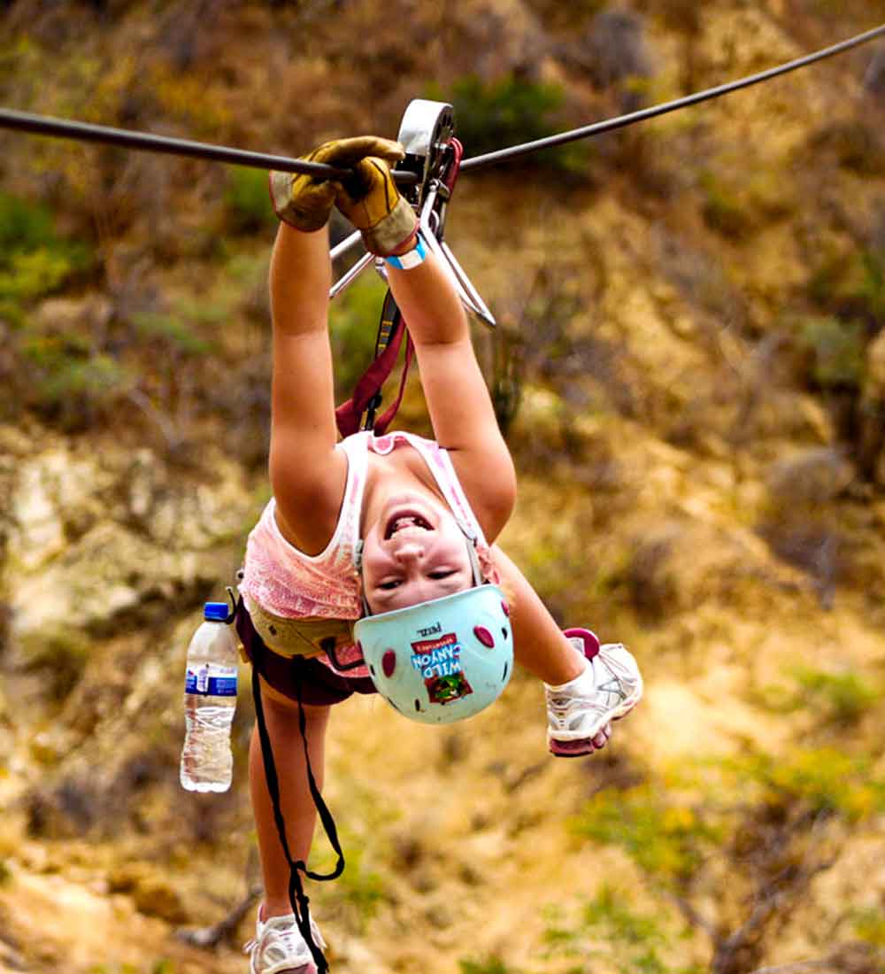 Circuito tirolesas, El Geiser